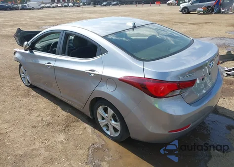 2016 Hyundai Elantra Value Edition from USA, damaged, VIN 5NPDH4AE3GH788734